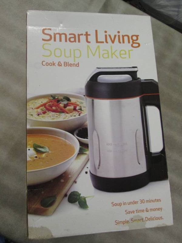 lot 233 image: Smart Living Soup Maker new...
