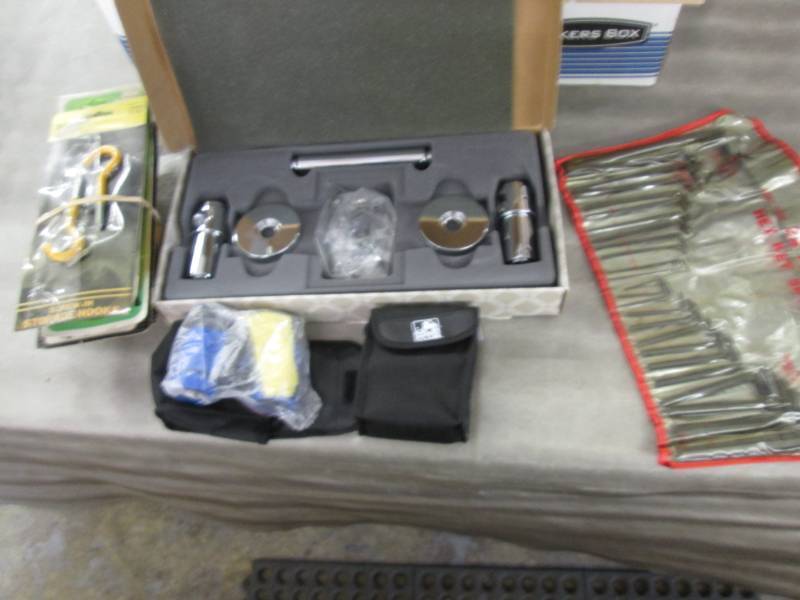 lot 243 image: 2- MLB Binoculars, Hex Key Set, Toi...