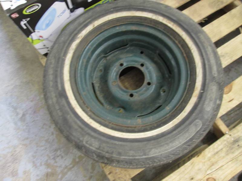 lot 252 image: Steel Belted Radial Tire & Rim...