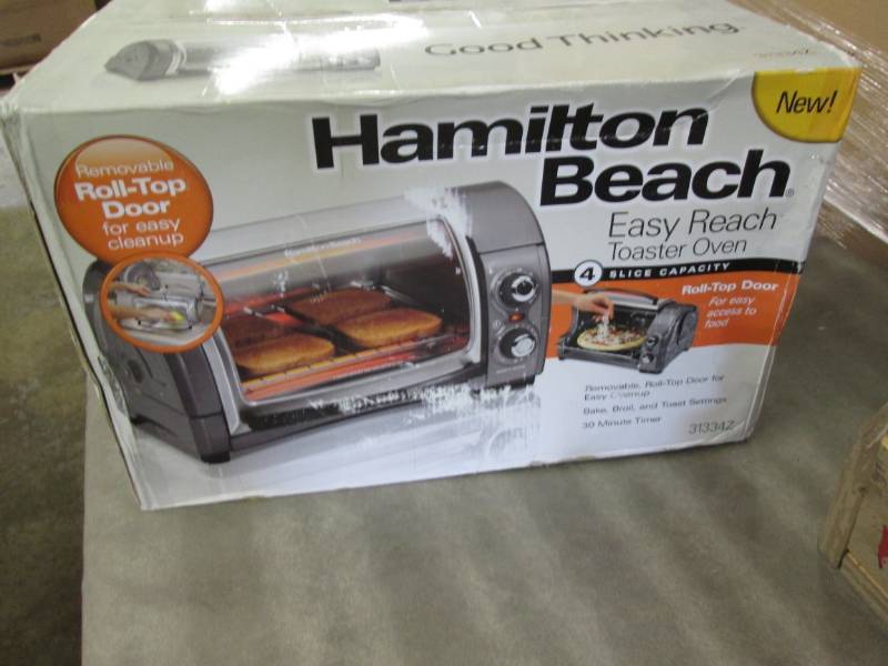 lot 293 image: Hamilton Beach Easy Reach Toaster O...
