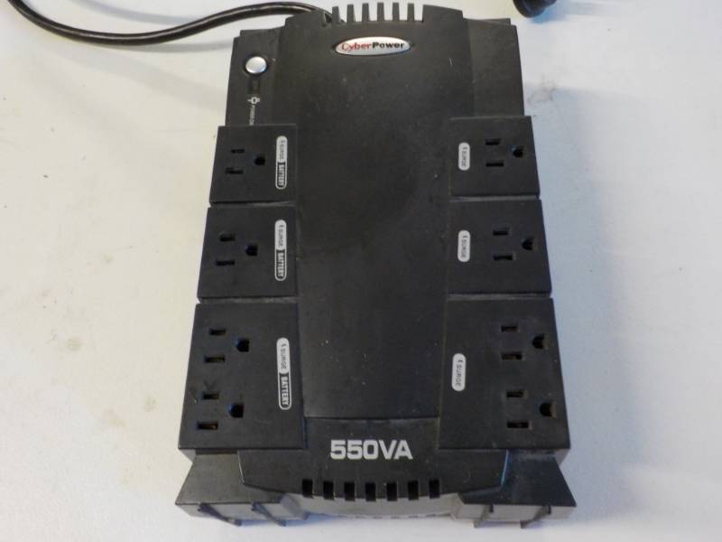 lot 27 image: Cyber Power Battery Backup...