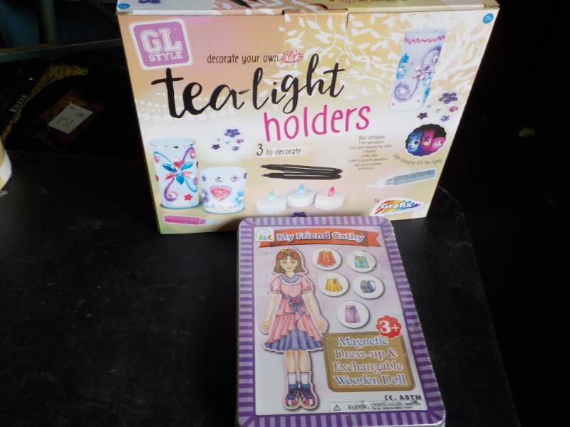 lot 62 image: New My Friend Cathy and Tea Light H...