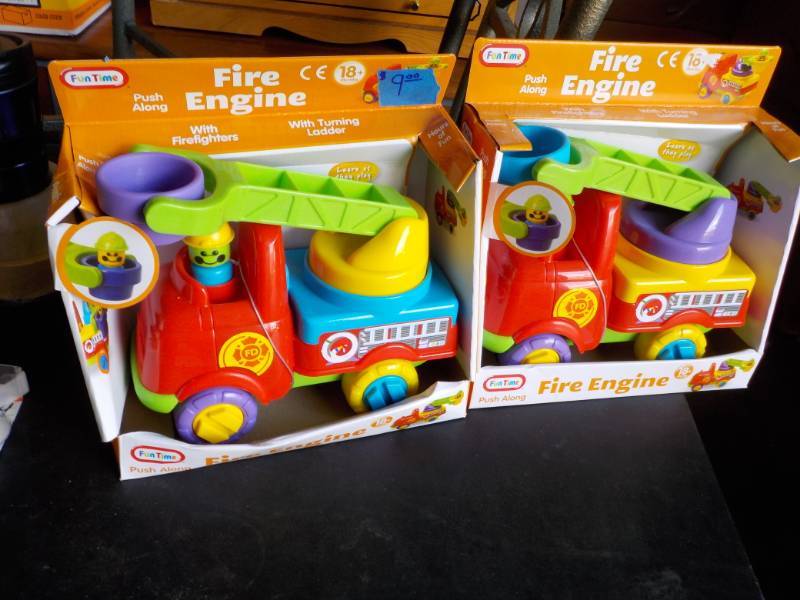 lot 70 image: 2 New Fun Time Fire Engines...