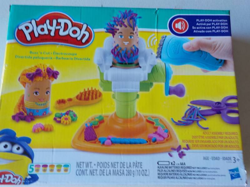 play doh peluqueria divertida