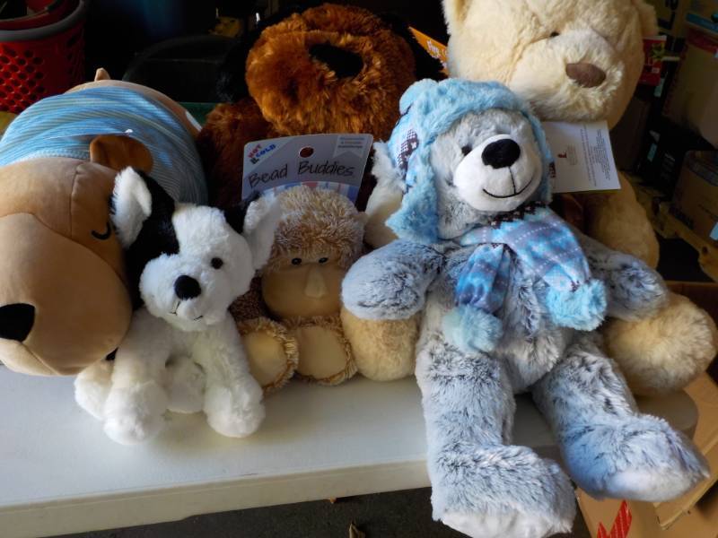 lot 117 image: New Stuffed Animals...