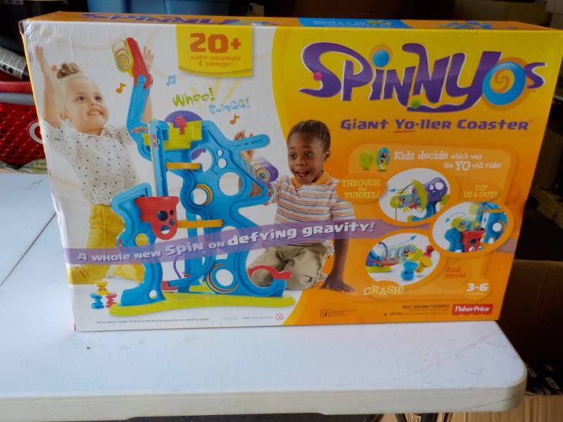 lot 121 image: New Spinnyos Giant Yo-ller Coaster...