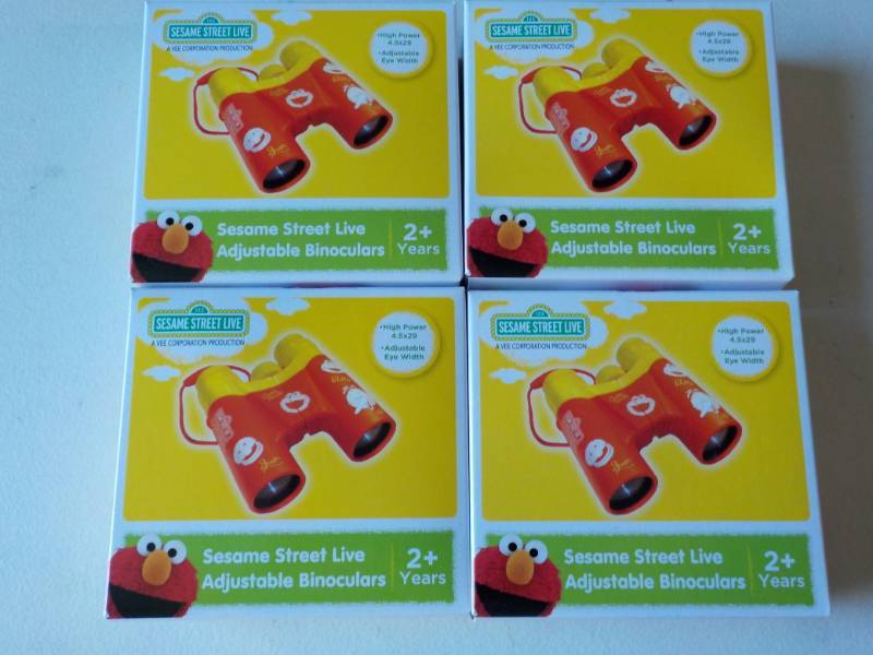 lot 126 image: 4 New Sesame Street Binoculars...
