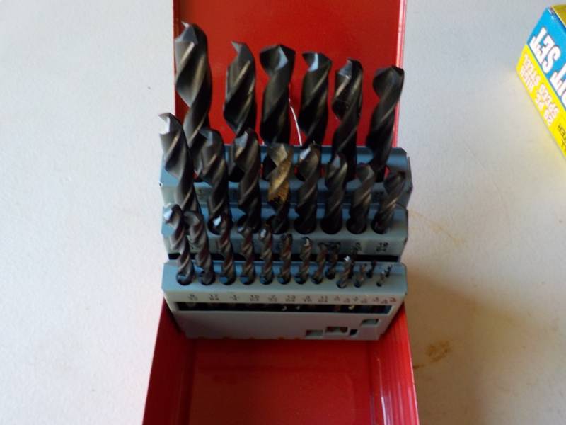 lot 144 image: 29 Pc High Speed Steel Drill Bit Se...