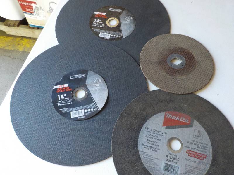 lot 145 image: Metal High Speed Cut Off Blades...