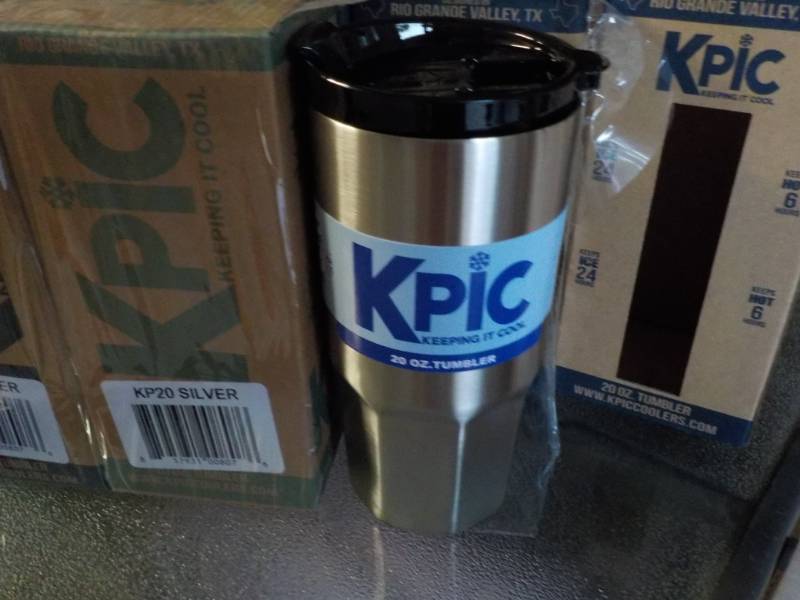 lot 168 image: 6 Pack - 20 oz Kpic Double Wall Ins...