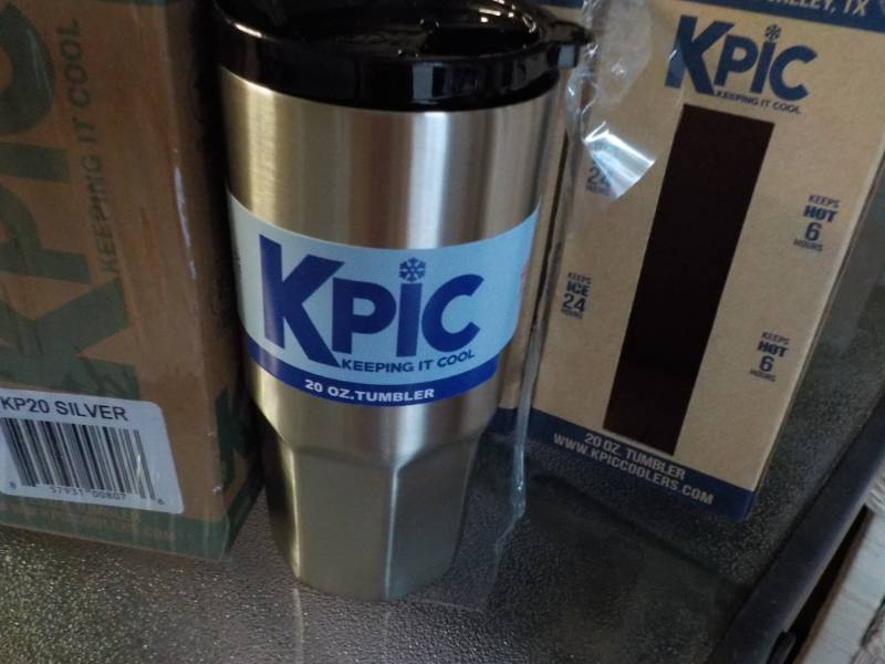 lot 170 image: 6 Pack - 20 oz Kpic Double Wall Ins...