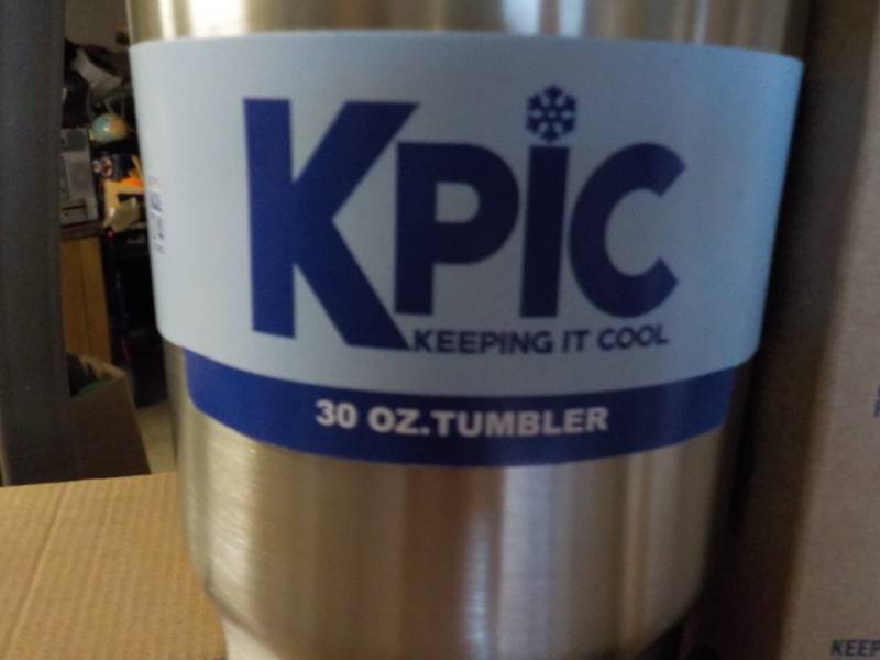lot 171 image: 6 Pack - 30 oz Kpic Double Wall Ins...