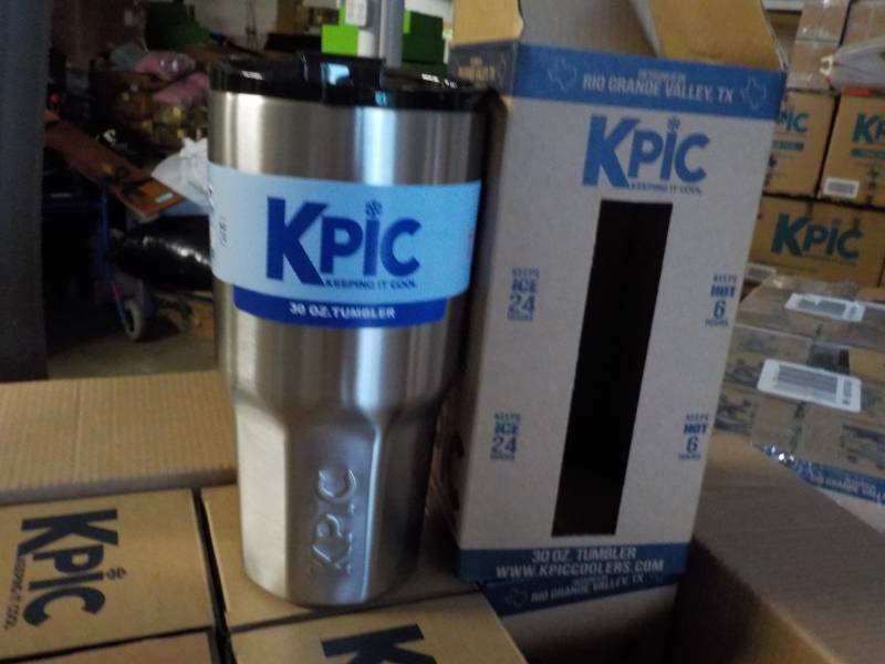lot 173 image: 6 Pack - 30 oz Kpic Double Wall Ins...