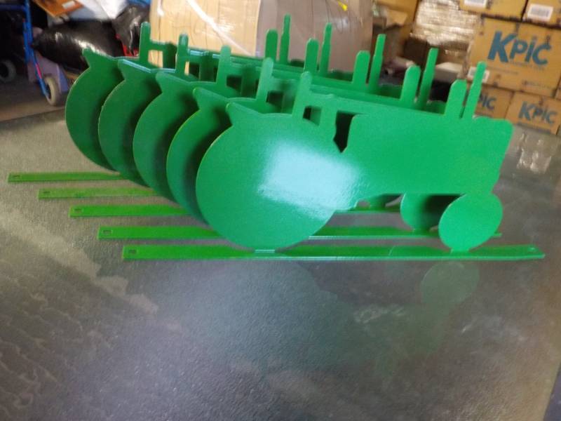 lot 175 image: Lot of 5 Tractor Mail Box Toppers...