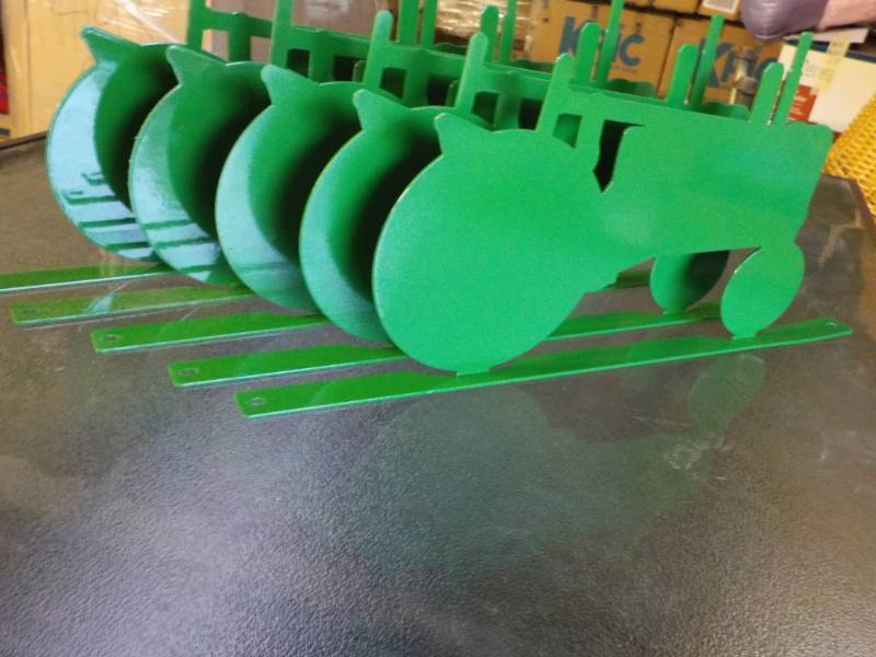 lot 177 image: Lot of 5 Tractor Mail Box Toppers...