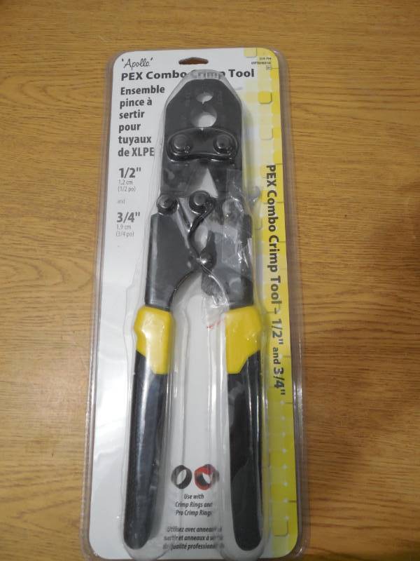 lot 75 image: Apollo 12 in. and 34 in. PEX Crimp Tool