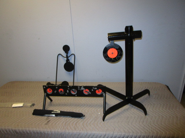 METAL PRACTICE TARGETS AND BIPOD STICK