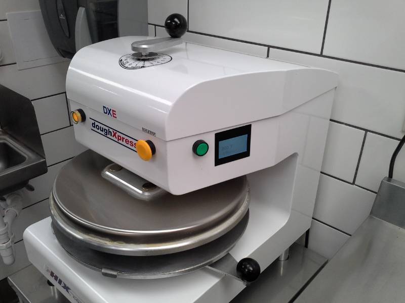 lot 102 image: DoughXpress NSF Commercial Dough Press LV DXE-W with Cart
