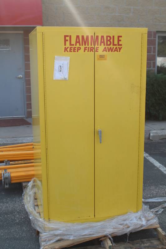 lot 50 image: Anti Explosion Steel Cabinet