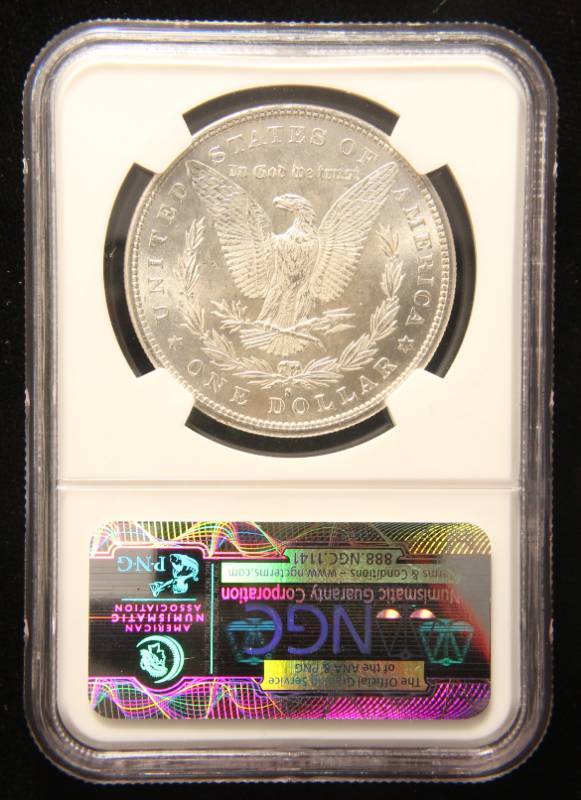 1879-S MORGAN SILVER DOLLAR MS63 NGC