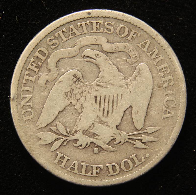 1877-S US SEATED LIBERTY HALF DOLLAR