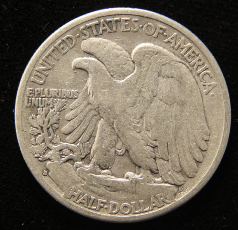 1933-S WALKING LIBERTY HALF DOLLAR