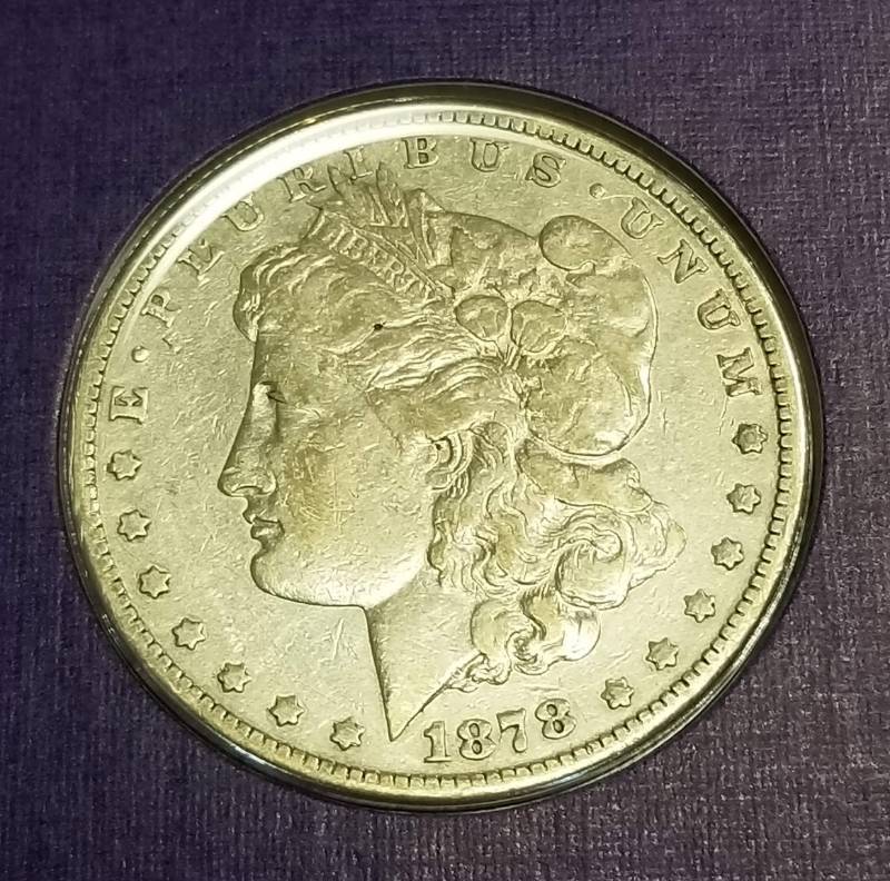 1878 MORGAN SILVER DOLLAR AS PICTURED