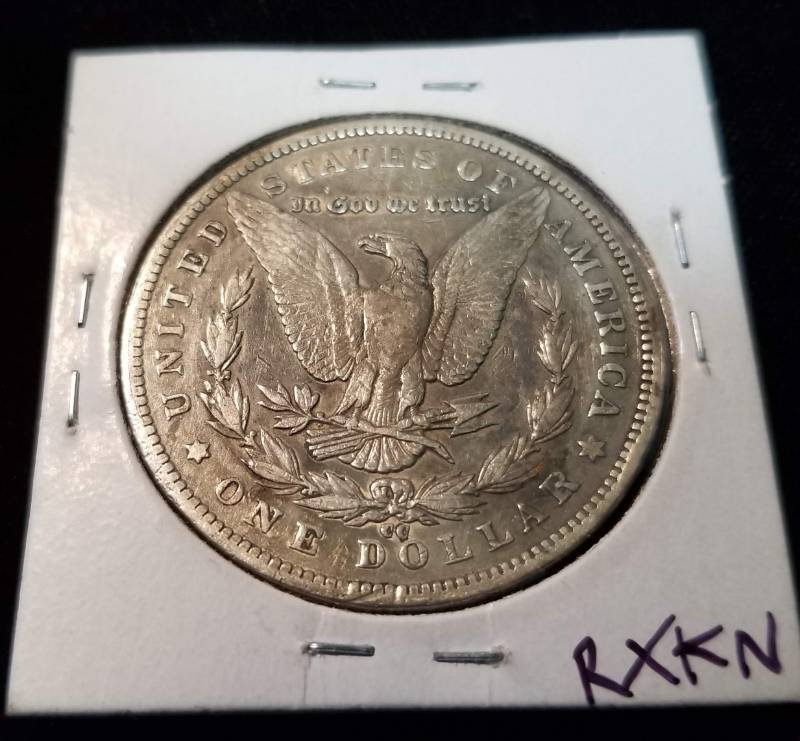 1893-CC CARSON CITY MORGAN SILVER DOLLAR KEY DATE COIN