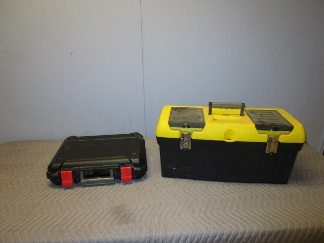 lot 304 image: STANLEY TOOLBOX AND PORTA-CABLE STORAGE CASE