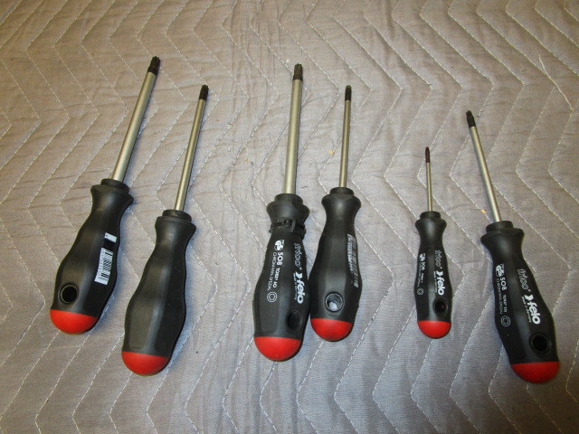 lot 332 image: FRICO FELO TORX DRIVERS