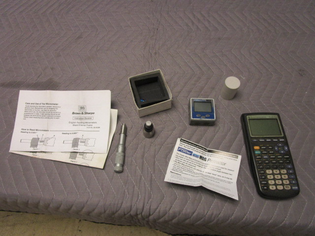 lot 356 image: MEASUREMENT TOOLS