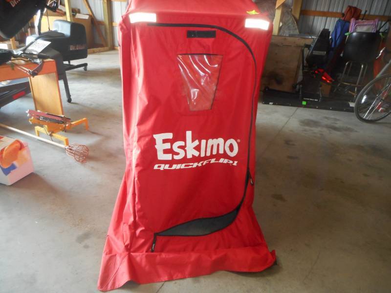 Eskimo Clam-Style Ice Shelter