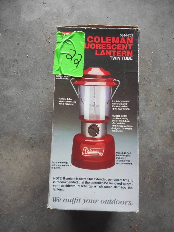 Coleman Fluorescent Lantern
