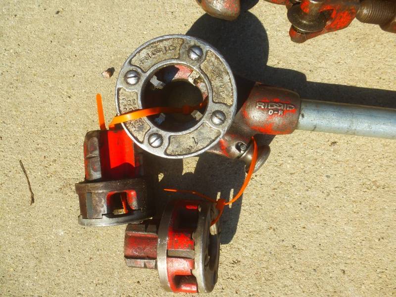 lot 11 image: Ridgid Pipe Cutting Set