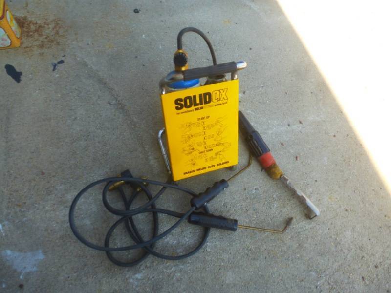 lot 15 image: Solid OX Map Gas Torch Set