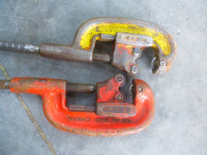 lot 66 image: Ridgid Pipe Cutters