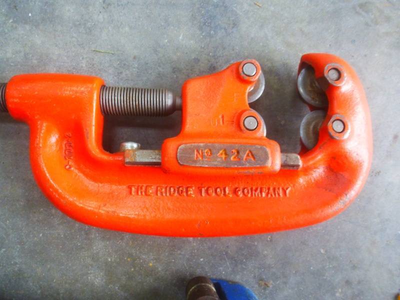 lot 67 image: Imperial & Ridgid Pipe Cutters