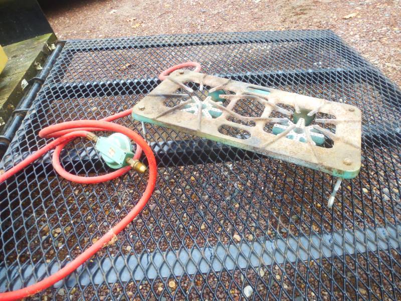 lot 79 image: Antique LP Gas Burner