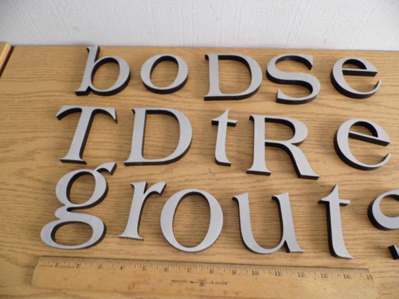 Metal Letters
