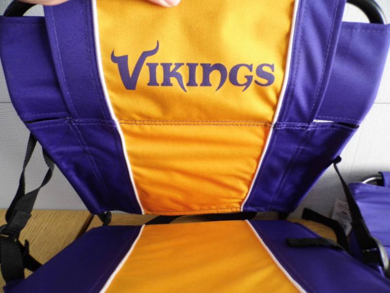 Pair Vikings Stadium Chairs