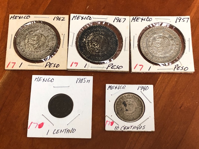 Lot Of 1957  1962  1967 Silver Me...