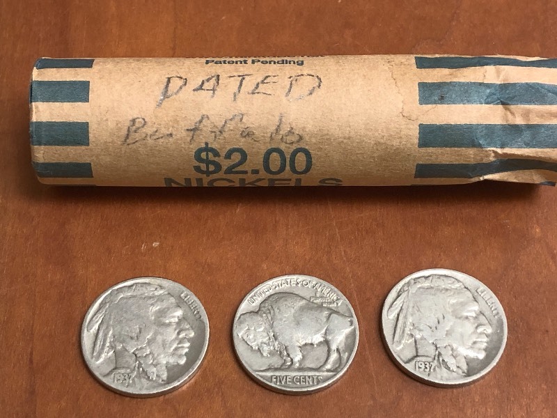 Lot Of (1)  Roll of (40) Buffalo Ni...