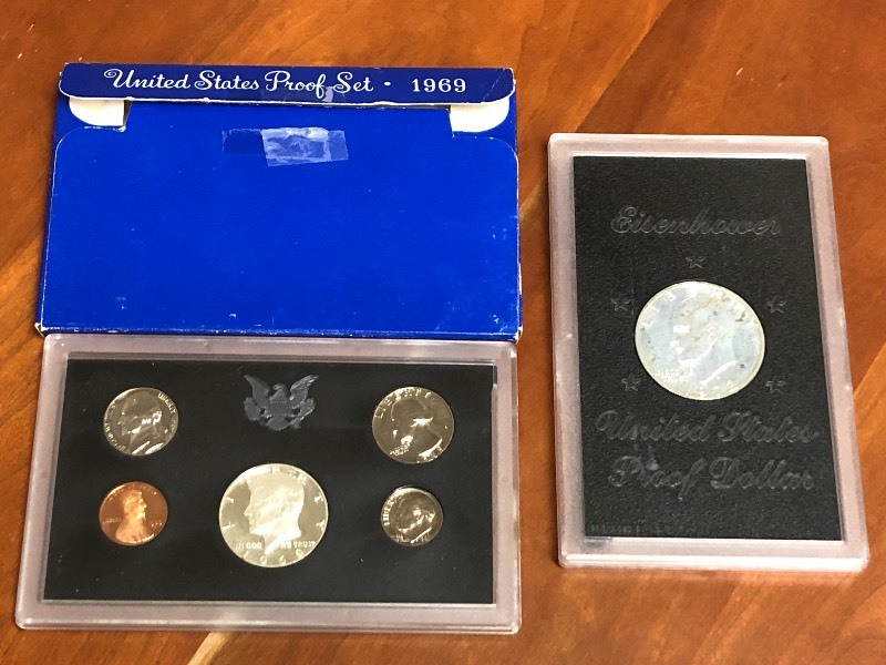 Lot Of (1) 5-Piece 1969 Proof Set ...