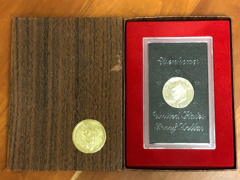 (1) Silver 1971-S Proof Ike Dollar ...