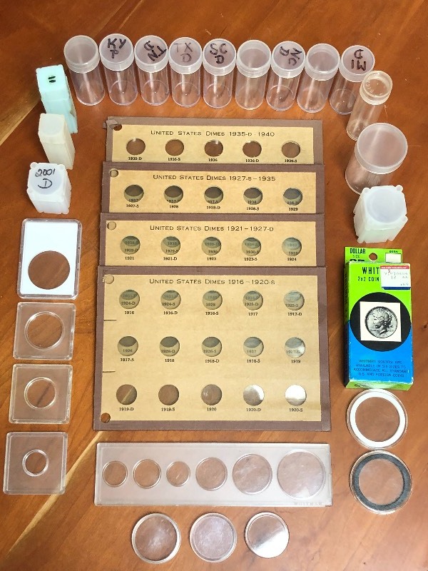 Lot Of Bag Of Various Misc Used Co...