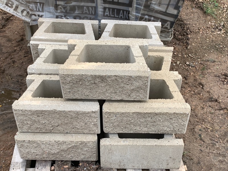 2-Pallet Lot Of Retaining Wall Block