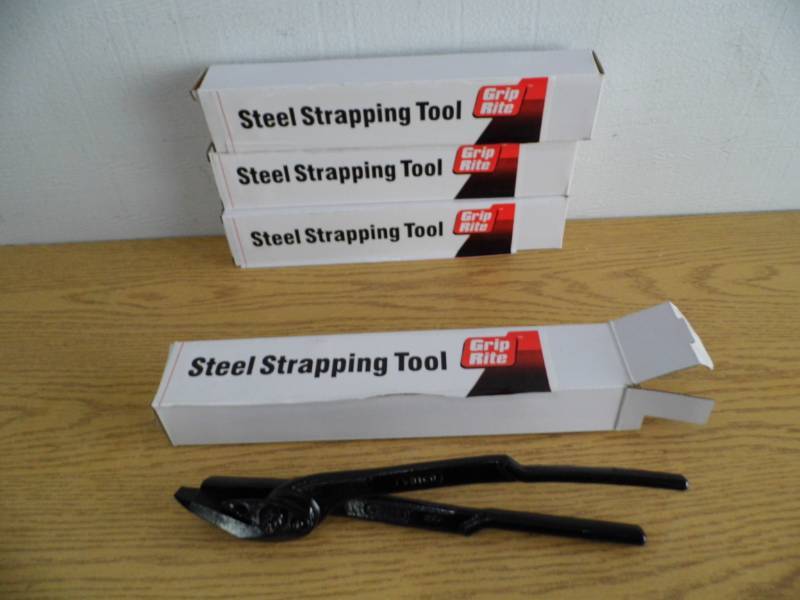 4 Grip Rite Strapping Tools