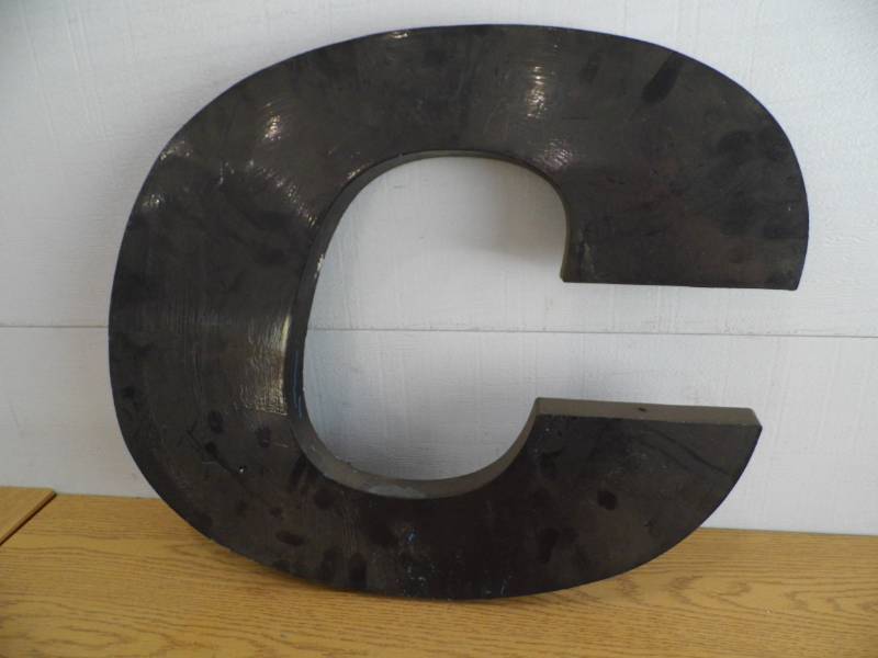 Plastic Letter - C