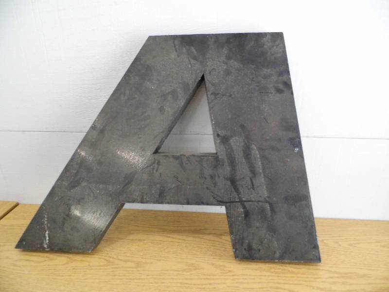 Plastic Letter - A