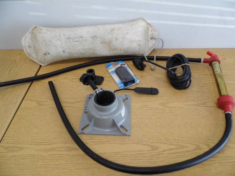 Bilge Pump - Boat Bumper - Seat Bracket